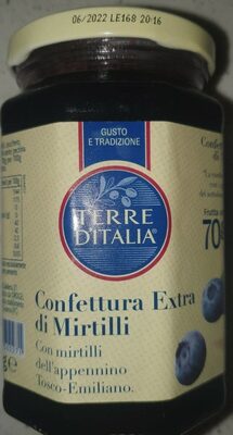 Confettura extra di mirtilli