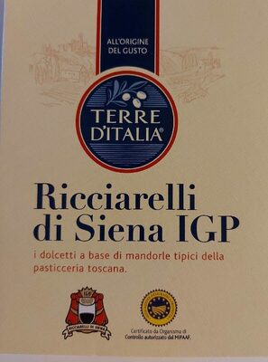 Ricciarelli di Siena IGP front packaging