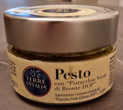 Pesto con pistacchio verde di Bronte DOP