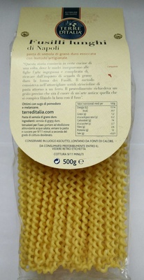 Fusilli Lunghi Bucati front packaging