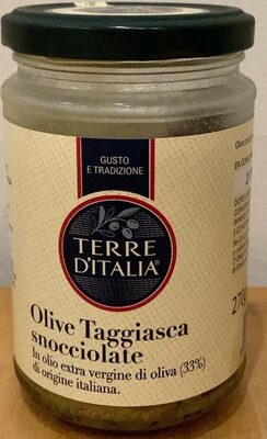 Olive taggiasca snocciolate