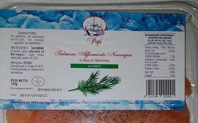 Salmone Affumicato Norvegese all'aneto