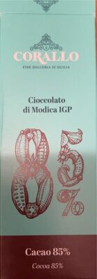 Cioccolato di Modica IGP front packaging