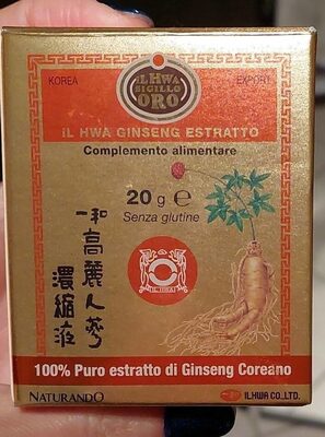 Il hwa ginseng estratto front packaging