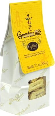 Gianduja 1865 (200g) chocolat au lait et noisettes Gianduja front packaging