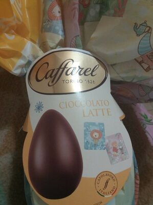 Uovo di cioccolato front packaging