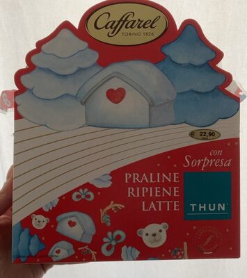 Praline ripiene latte