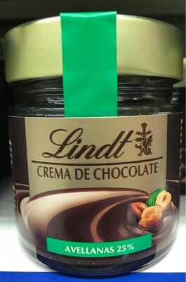 Crema de chocolate y avellanas