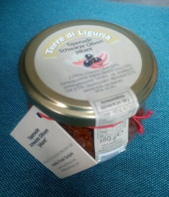 Tapenade Schwarze Oliven "pikant"