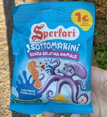 Caramelle morbidelle front packaging