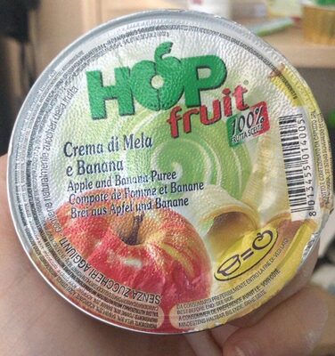 Crema di mela e banana