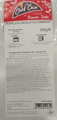 Crespelle al prosciutto e formaggio