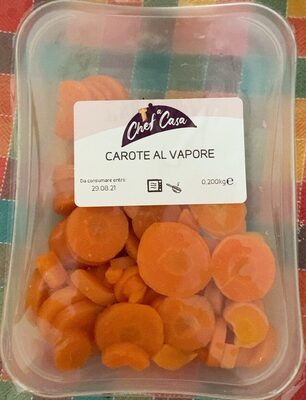 Carote al vapore