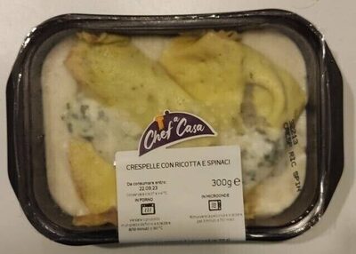 Crespelle con ricotta e spinaci