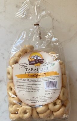 Tarallini pugliesi di Alberobello front packaging
