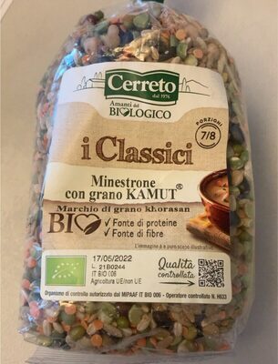 minestrone con grano kamut