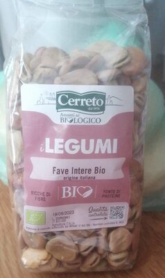 Fave intero Bio front packaging