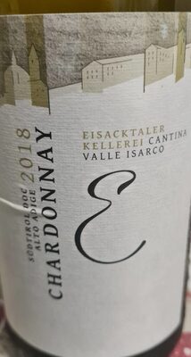 Chardonay sudtirol doc alto Adige 2018 front packaging