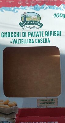 Gnocchi di patate ripieni di Valtellina Casera front packaging