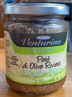 Patè di olive riviera bio