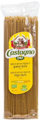 Pâtes de semoule de blé dur complet biologiques