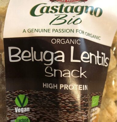 Beluga Lentis Snack front packaging