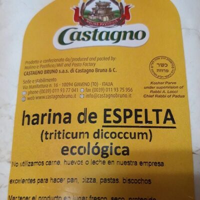 Harina de espelta ecológica CASTAGNO