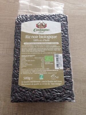 Riz noir biologique castagno