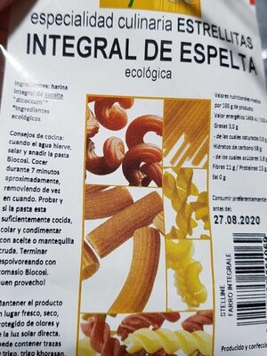 Estrellitas integral espelta