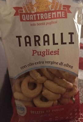 TARALLI pugliesi front packaging