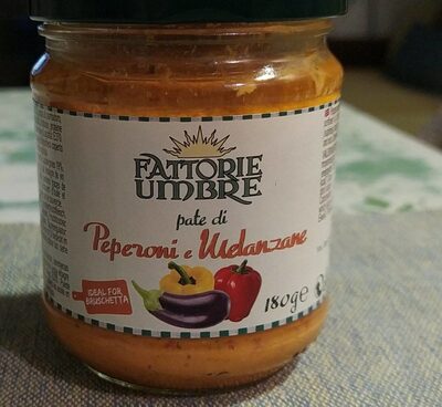 Paté de pimientos y berenjenas