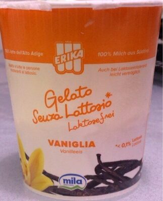 Gelato senza lattosio vaniglia