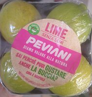 Lime senza semi e buccia edibile