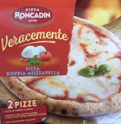 Pizza surgelata front packaging