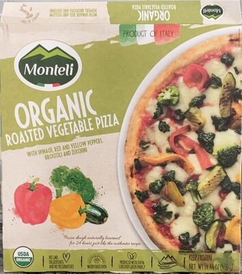 Organic Roasted Vegetable Pizza