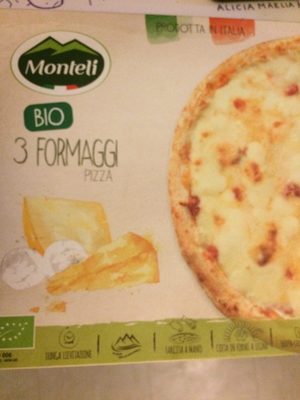 Pizza 3 fromages bio