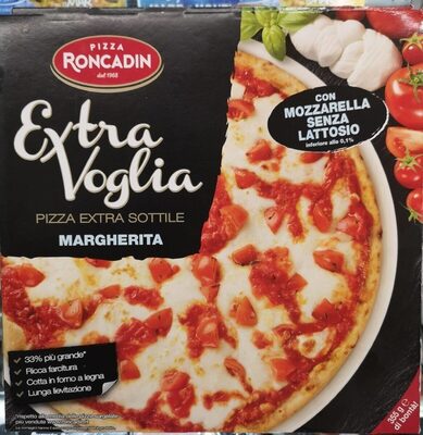 Pizza front packaging