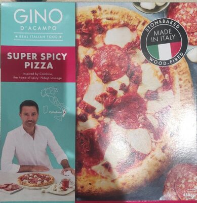 Super Spicy Pizza front packaging
