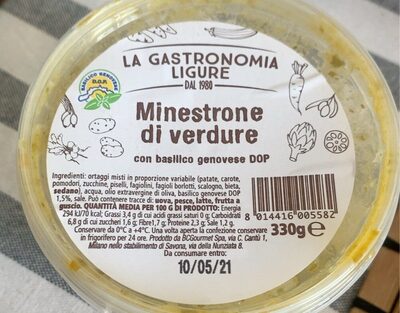 Minestrone di verdure alla genovese