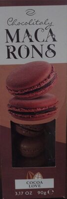 Macarons cocoa love