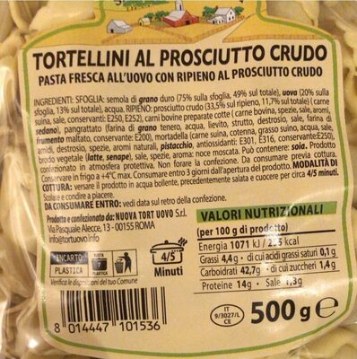 Tortellini al prosciutto crudo