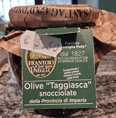 Olive taggiasca snocciolate