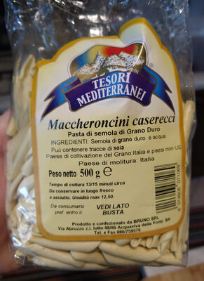 Maccheroncini caserecci