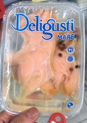 Carpaccio di salmone marinato