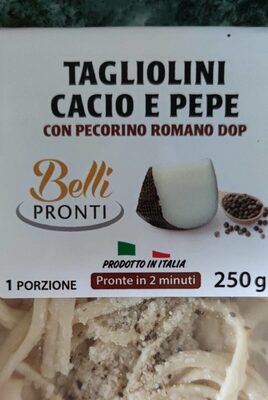 Tagliolini cacio e pepe