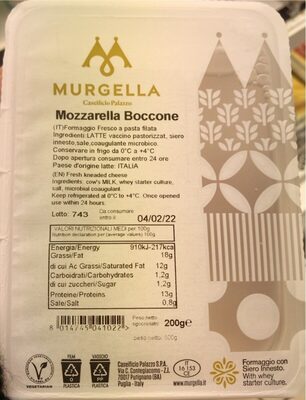 Mozzarrella Bocconi