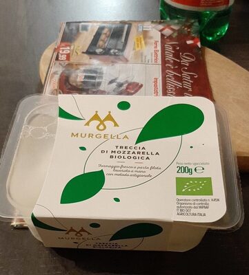 treccia di mozzarella