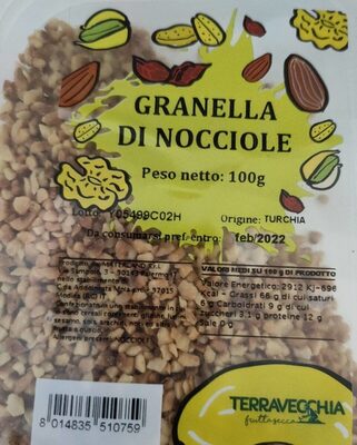 Granella di Nocciole front packaging