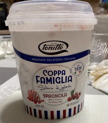 Coppa famiglia spagnola