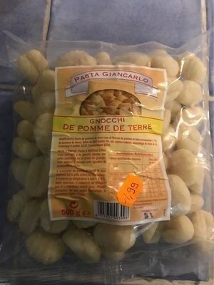 Gnochi de pomme de terre front packaging